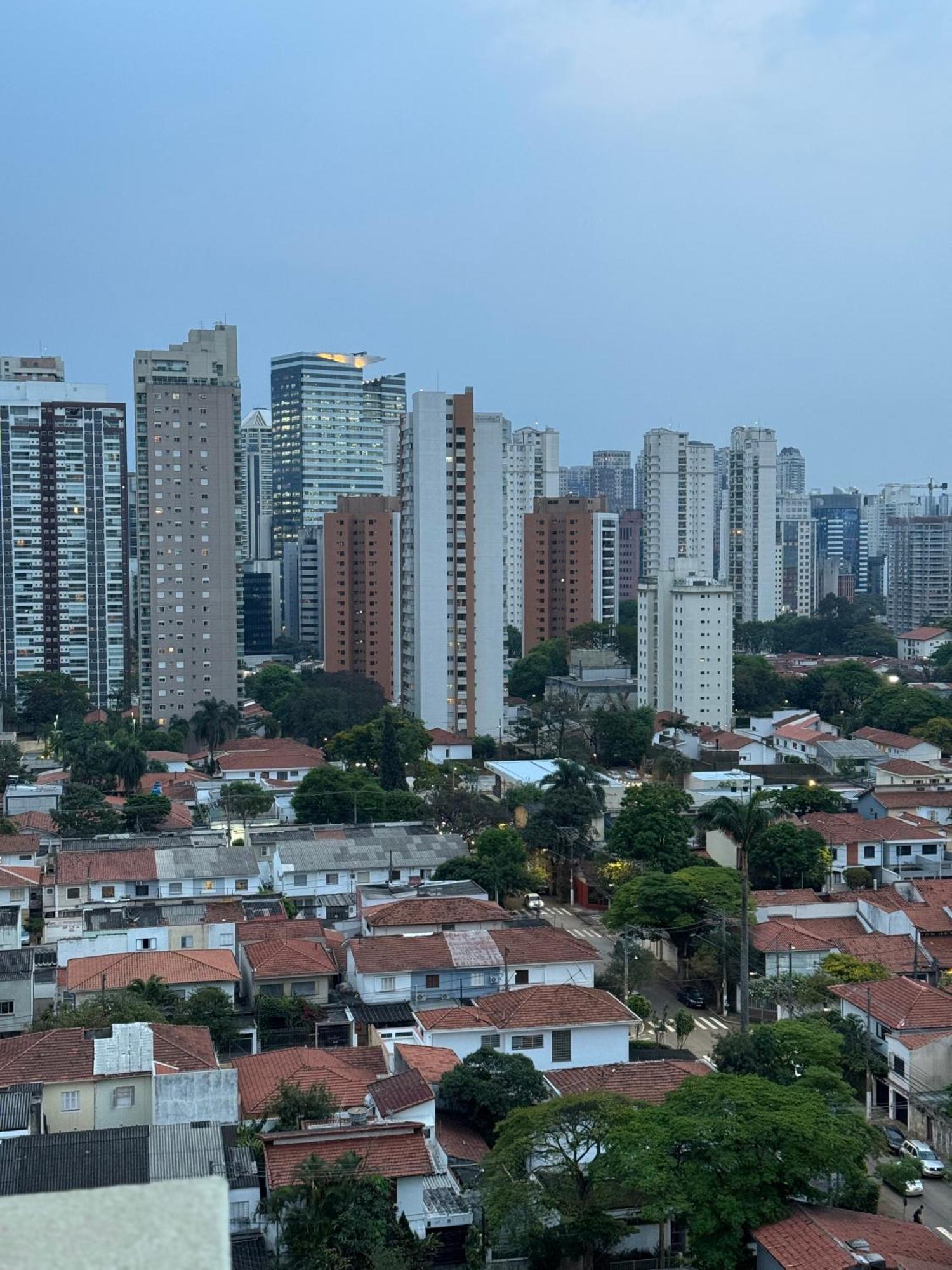 Flat No Brooklin Sp São Paulo Exterior foto
